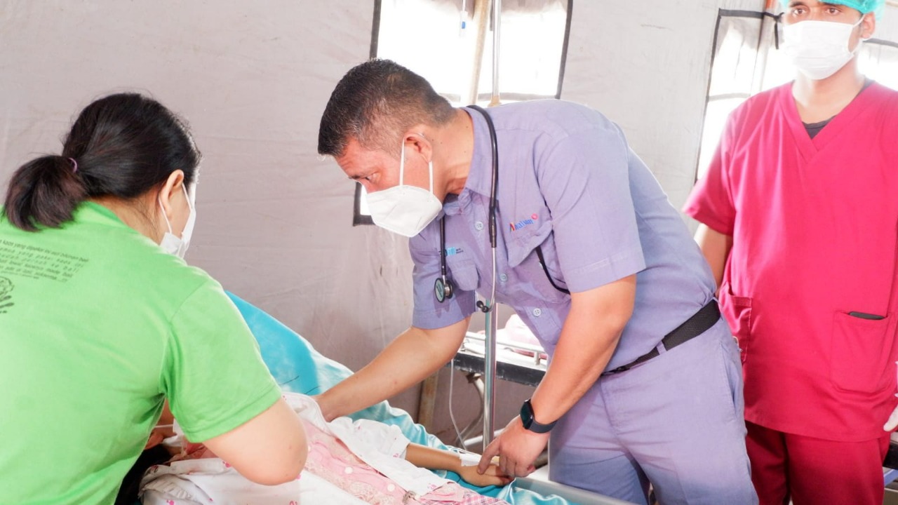 INALUM Salurkan Bantuan Kepada Korban Gempa Tapanuli Utara