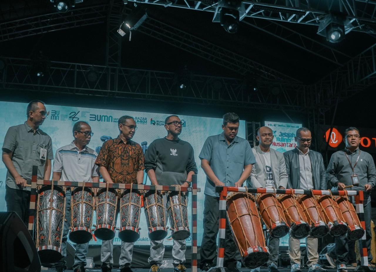 Tembus Omzet 449 Juta, Erick Thohir Membuka Pasar UMKM Sumatera Utara lewat Jelajah Kuliner Nusantara