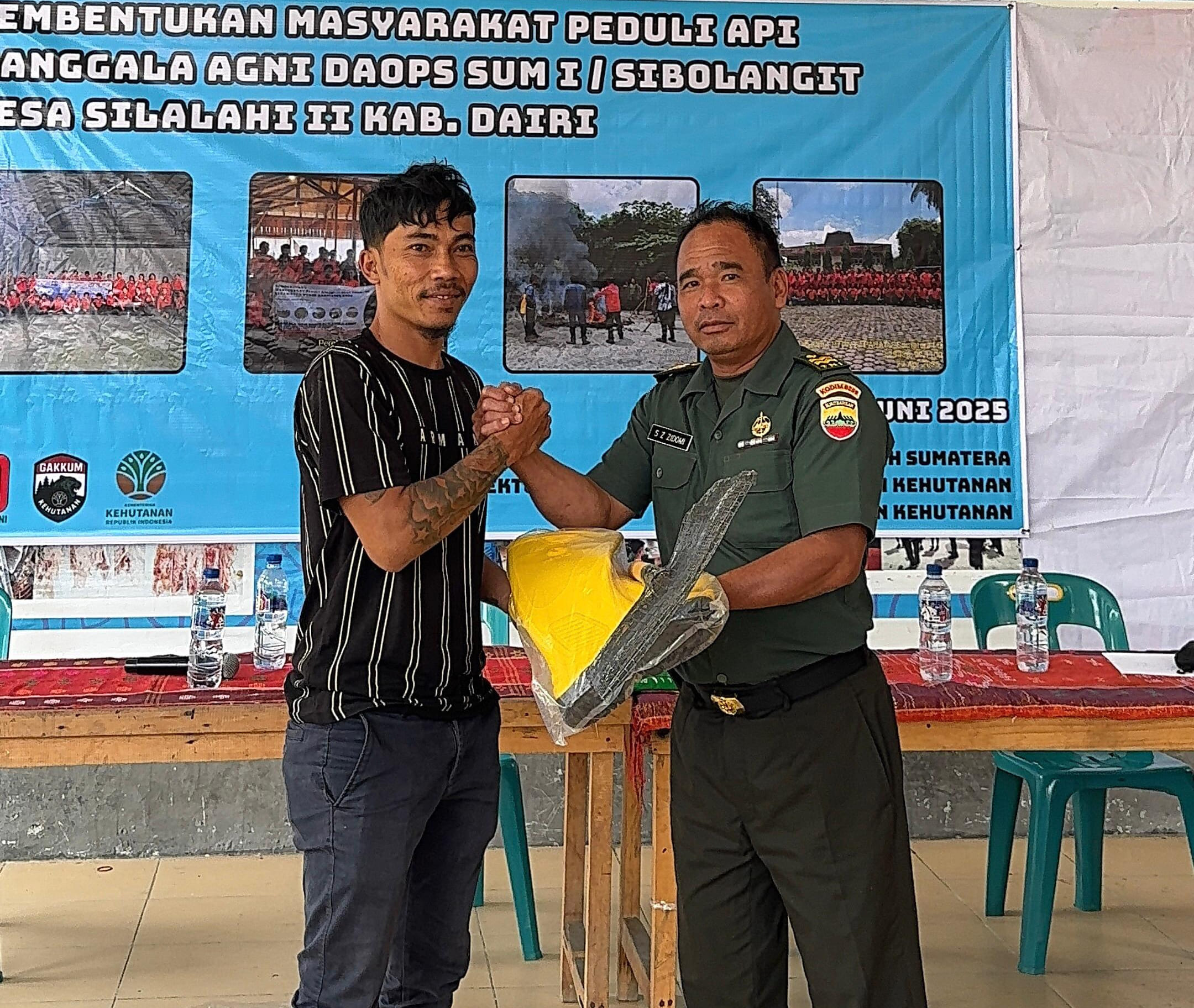 INALUM Perkuat Kesiapsiagaan Karhutla di Kawasan Danau Toba melalui Pembentukan MPA di Desa Silalahi II 