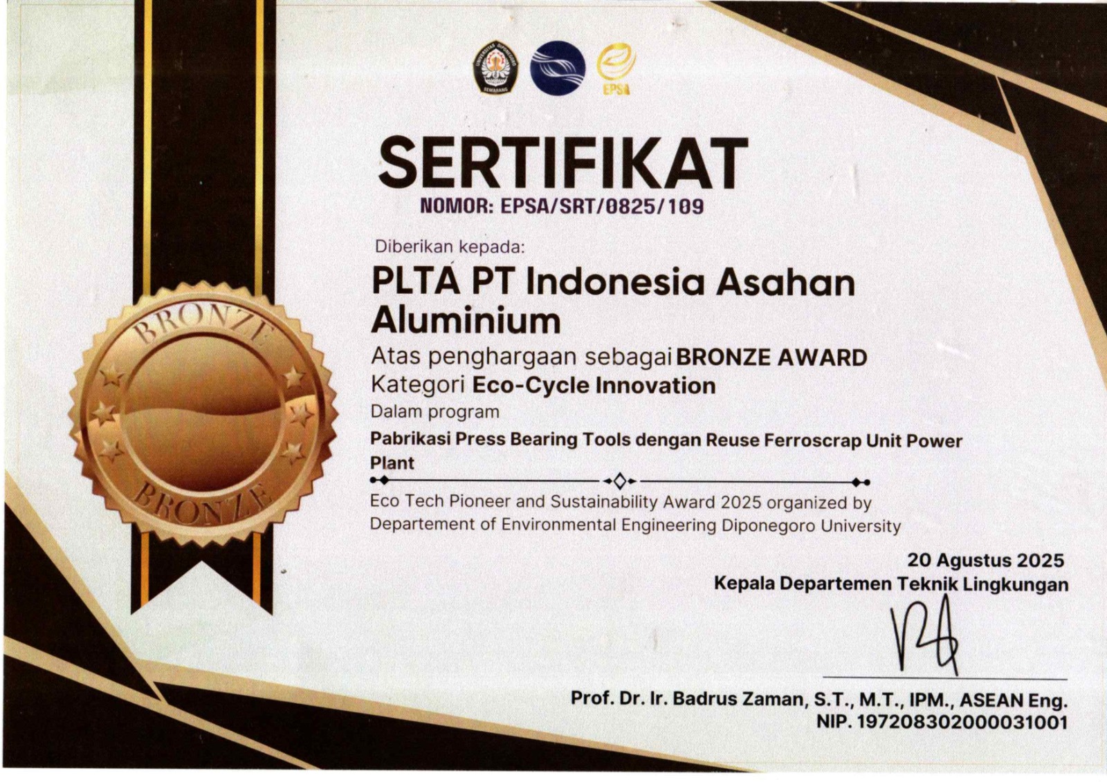 Program Penilaian Peringkat Kinerja Perusahaan dalam Pengelolaan Lingkungan periode 2020 & 2021