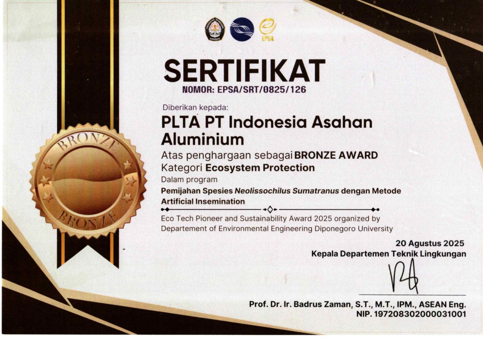 Program Penilaian Peringkat Kinerja Perusahaan dalam Pengelolaan Lingkungan periode 2020 & 2021