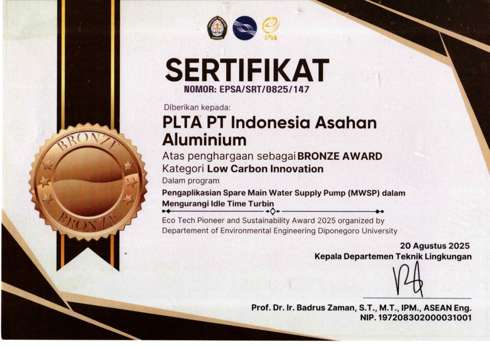 Program Penilaian Peringkat Kinerja Perusahaan dalam Pengelolaan Lingkungan periode 2020 & 2021