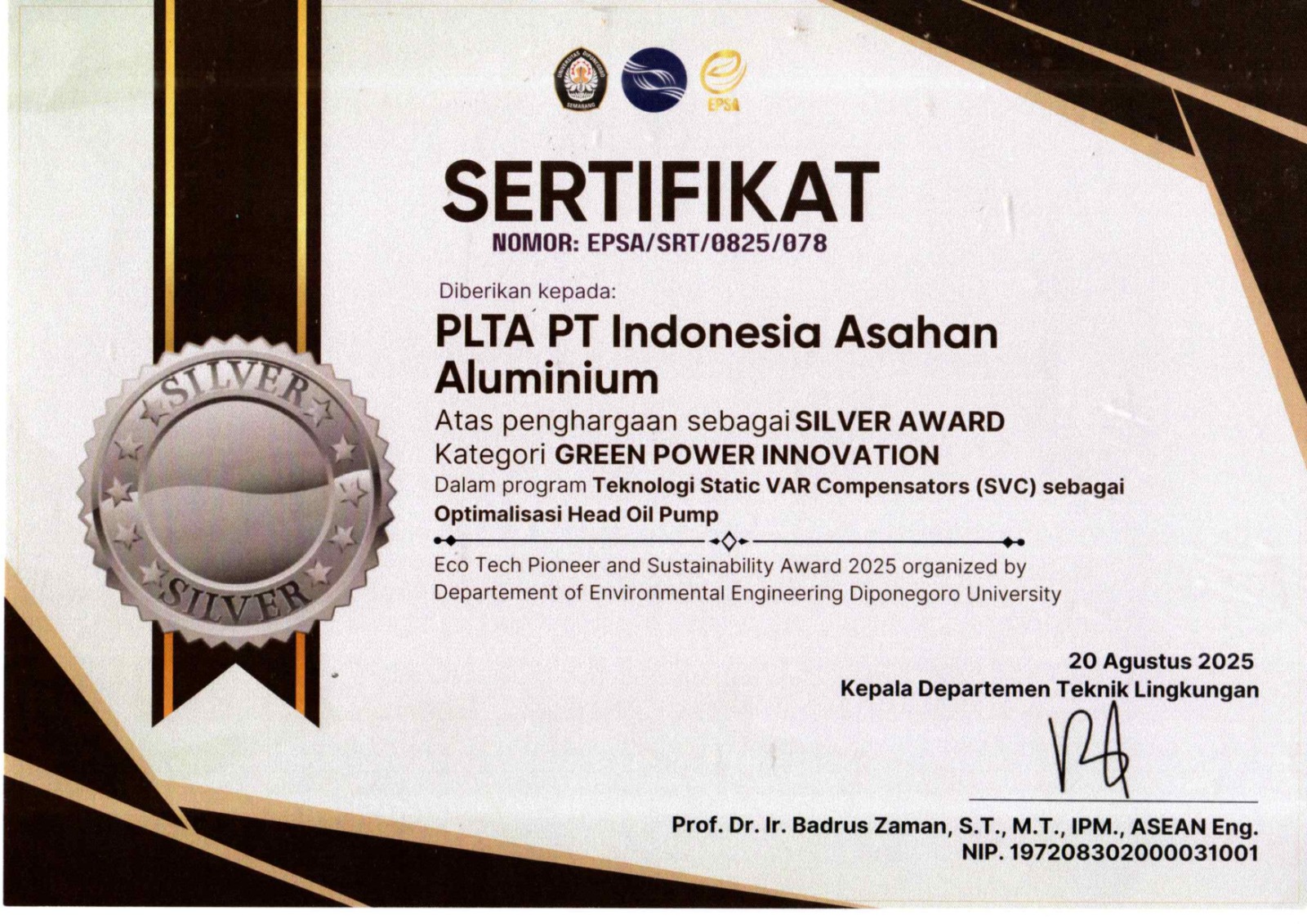 Program Penilaian Peringkat Kinerja Perusahaan dalam Pengelolaan Lingkungan periode 2020 & 2021