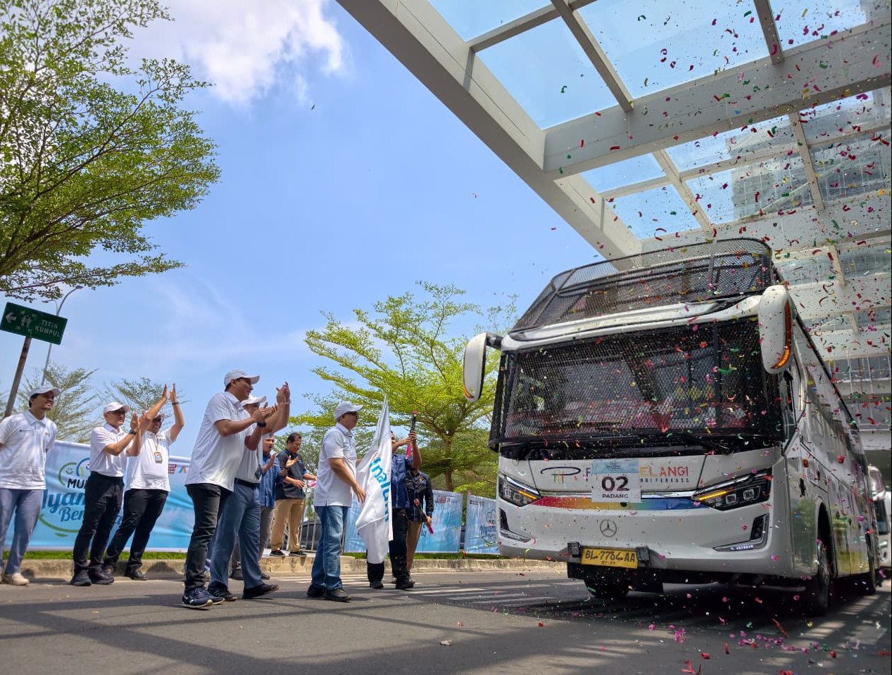 Mudik Bersama BUMN 2026, INALUM Berangkatkan 140 Peserta Mudik Gratis Ke Aceh, Padang, dan Pekanbaru