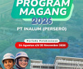 INALUM Buka Program Magang 2026, Ajak Talenta Muda Belajar Langsung di Industri Strategis Nasional 
