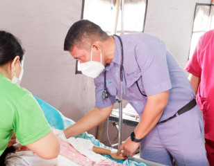 INALUM Salurkan Aid to the North Tapanuli Earthquake