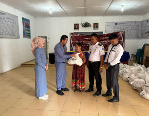 Celebration of 48th, INALUM Donated 1500 Basic Food Packages