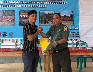 INALUM Perkuat Kesiapsiagaan Karhutla di Kawasan Danau Toba melalui Pembentukan MPA di Desa Silalahi II 