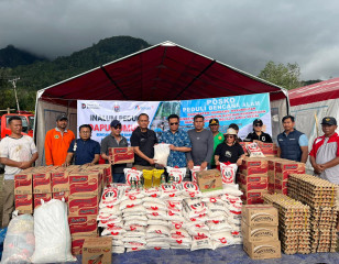  INALUM Salurkan Sejumlah Bantuan Kemanusiaan Untuk Korban Bencana Di Sumatera Utara