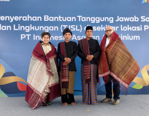 INALUM Serahkan Bantuan CSR di Kawasan Operasional Paritohan