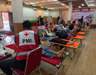  INALUM Sambut HUT RI ke-81 dengan Aksi Donor Darah, Himpun 626 Kantong Darah. 