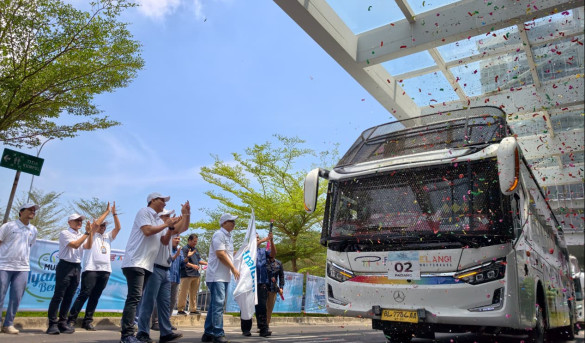 Mudik Bersama BUMN 2026, INALUM Berangkatkan 140 Peserta Mudik Gratis Ke Aceh, Padang, dan Pekanbaru