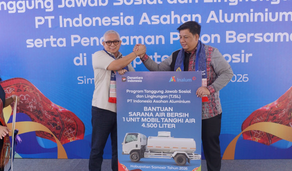 INALUM Serahkan Bantuan TJSL untuk DorongPembangunan Berkelanjutan di Samosir