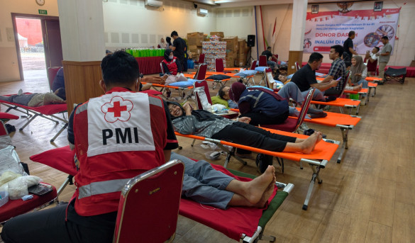  INALUM Sambut HUT RI ke-81 dengan Aksi Donor Darah, Himpun 626 Kantong Darah. 