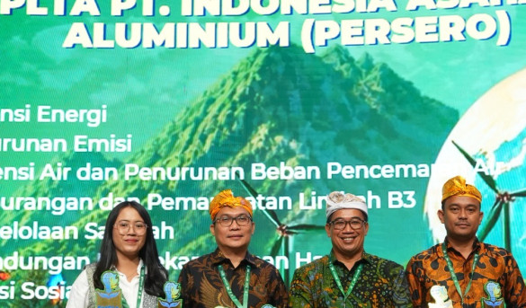 PLTA INALUM Raih 8 Penghargaan ENSIA 2026, Perkuat Praktik Industri Berkelanjutan 
